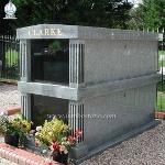 High Quality Granite Two Crypts Family Mausoleum