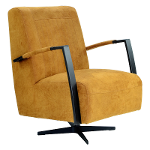 Loft armchair Vega with swivel leg
