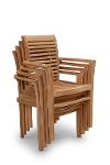 Stacker garden chair