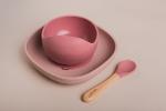 Meal set (meal set + plate) - pink