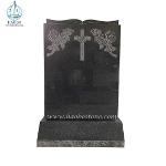 Natural Stone Monument Book Top Headstone G654 Tombstone