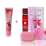 Perfume + Soap + Rose water + Hand cream with natural Rose oil