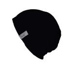 Black Cotton Beanie Hat - Tiendy Fashion