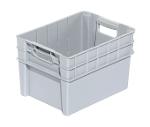 Closed stack & nest containers 400 x 300 x 257 mm