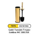 7070 Golden Decored Wc Brush