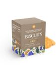 Biscuits box cube shaped large size kraft brown eco-friendly