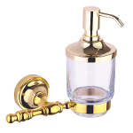 Istanbul Gold Glass Soap Dispenser