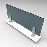 Aluminium floor glass system- floor system- glass system- glass balustradesystem