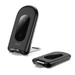 Duzzona magnetic charger Qi stand base 15W black (W2)