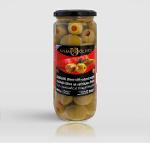 Chalkidiki olives stuffed with natural pepper