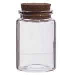 Jar in glass with cork