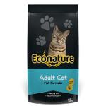 ECONATURE ADULT CAT FISH 15 KG-PREMIUM DRY CAT FOOD