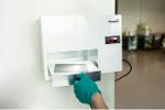 Drying oven for spray sample plates