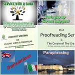 Proofreading, Copyediting, Content Writing 