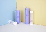 Rotatable refillable airless cosmetic bottle