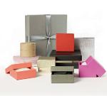 Cardboard jewelry boxes
