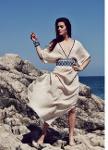 Firüze Greek Style Cotton Dress