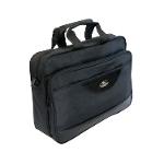 Briefcase Business Bag Wallet Carbon Fiber Soft Men Black Plain