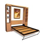 Adjustable spring balance lift mechanisms make beds from Wallbed Systems easy