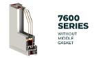 7600 Forest profile series (without middle gasket)