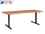 Desk Thea, manually height adjustable, melamine table top