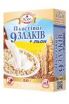 Instant flakes mixture “9 Cereals+flax”