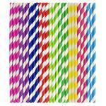 Patients drinking paper straws