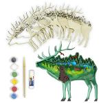 3D Wooden coloring kit Deer