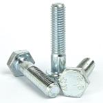 M8 x 35mm Partially Threaded Hex Bolt High Tensile Bright Zi