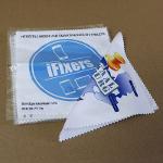 Microfiber lens cloth with print
