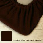 Thick terry sheet with elastic band - 07 Chocolate