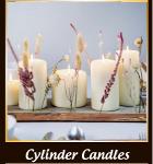 CYLINDER CANDLES 
