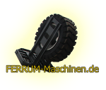 Bale clamp for Ferrum DM court loader / wheel loader