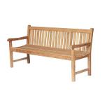 wooden garden bench teak 180x50x92 cm