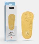 ORTO 2/3 orthopedic shoe insoles on flat feet
