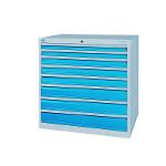 Drawer cabinet T736 R 36-24 with 8 drawers, different...