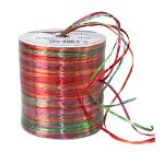 RAFFIA PEARL-Multicolour - metallic bast ribbon