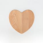 Beech Board Heart Shaped