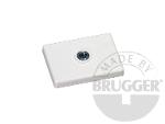 Magnet assembly, NdFeB, rubber coat white, with...