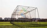 2.7mm Twisted Poly Batting Cage Net and Frame