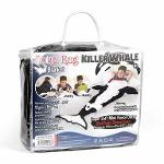 Snug Rug Kids Killer Whale Tail Blanket
