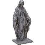 Virgin Mary Statue Natural Appearance Made of Resin 