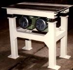 Vibrating table, hopper vibrator - Compacting, loosening