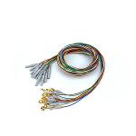 Reusable EEG Gold Cup Electrode Wire