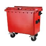 Plastic container 770 flatid red