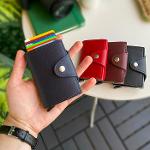 Hodica Konk - PU Leather Pop-Up Wallet Cardholder
