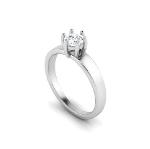 Timeless Solitaire Diamond Engagement Ring