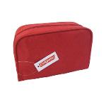 Stylish Fashion High Quality Cheap Rectangular Polyester Red Makeup CosmeticBag