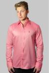 100%Cotton Basic Pink Color Shirt