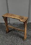 Natural wooden console Walnut tree Handmade console